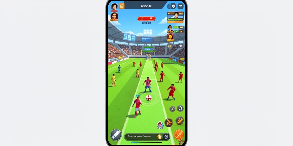 Screenshot 1: Menampilkan antarmuka permainan yang menarik.