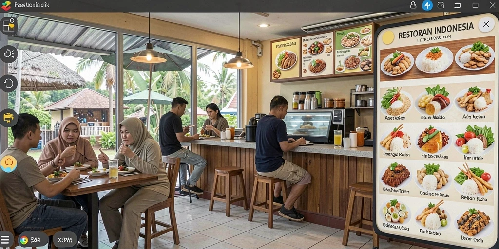 Tampilan menu utama yang menarik dan intuitif.