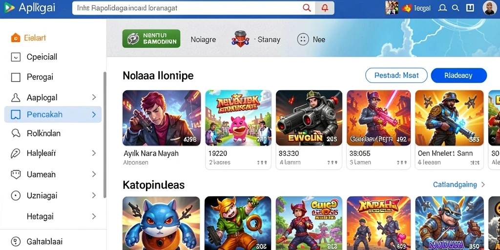 Tampilan antarmuka yang user-friendly dan menarik.