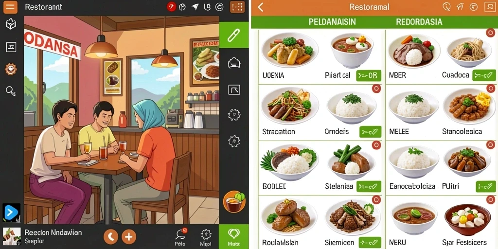Tampilan antarmuka yang menarik dan mudah dinavigasi.