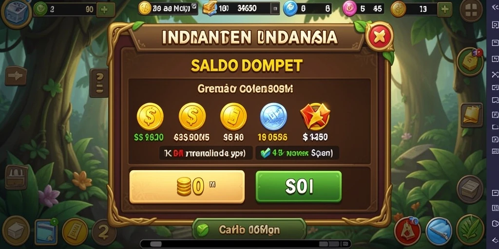 Tampilan awal aplikasi INDESLOT303 yang menarik.