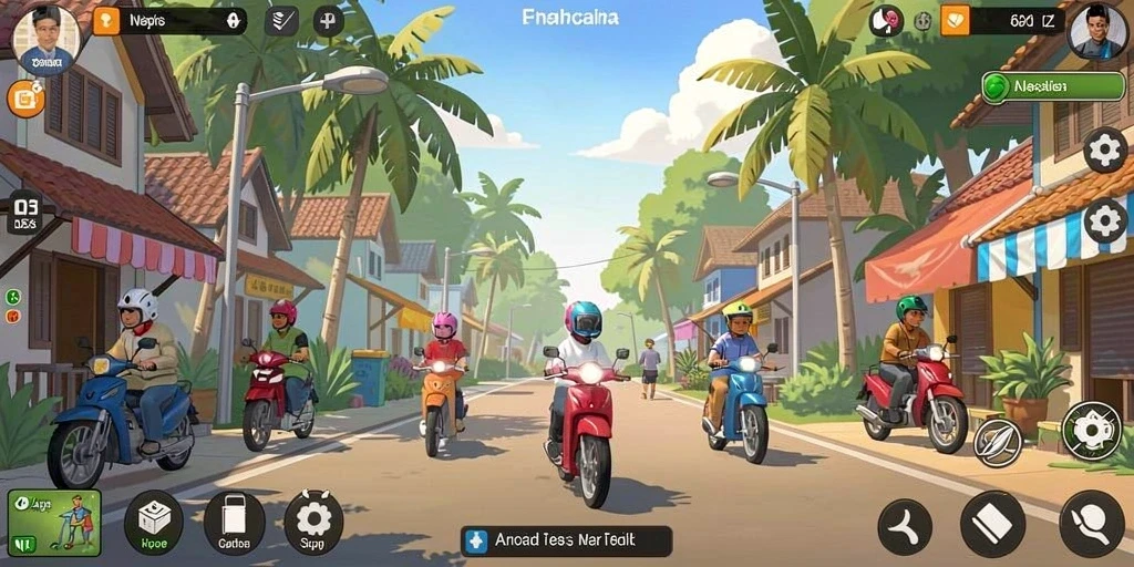 Tampilan grafis menawan yang memikat.