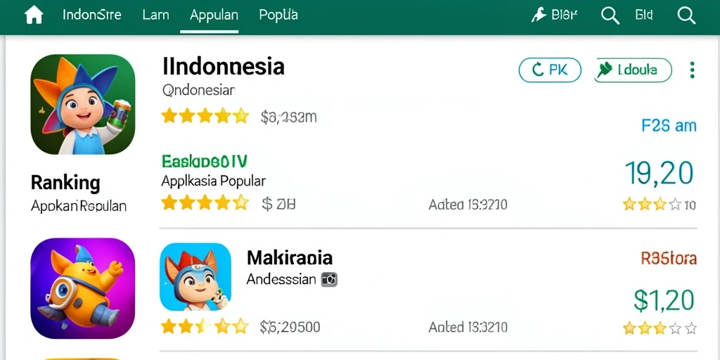 Tampilan awal yang menarik dan mudah dinavigasi.