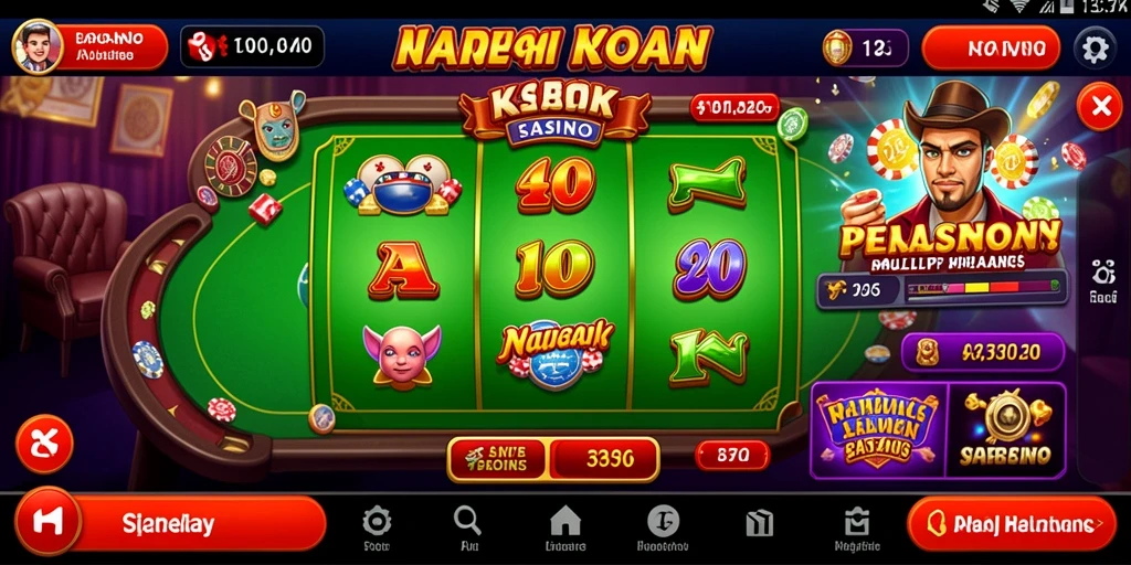 Tampilan awal yang menarik saat memasuki game.