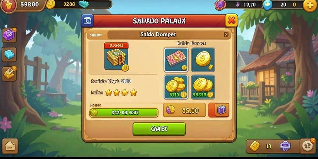 Screenshot menunjukkan karakter utama dalam aksi.