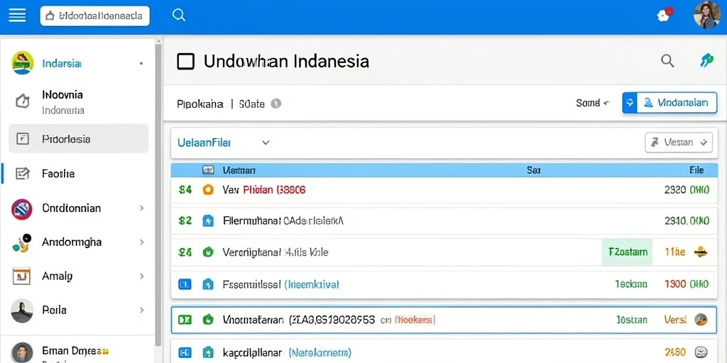 Tampilan antarmuka yang user-friendly dan menarik.